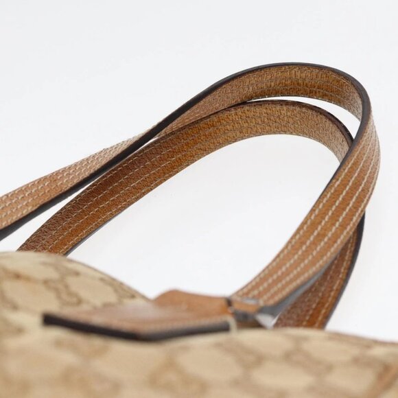GUCCI GG Canvas Tote Bag Beige 113019 3444 Auth 85129 - Picture 9 of 16